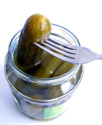 Pickled cucumbers